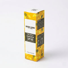 Skin Lime Pine Shield Sunscreen SPF 60 - sulphate free fragrance free halal certified